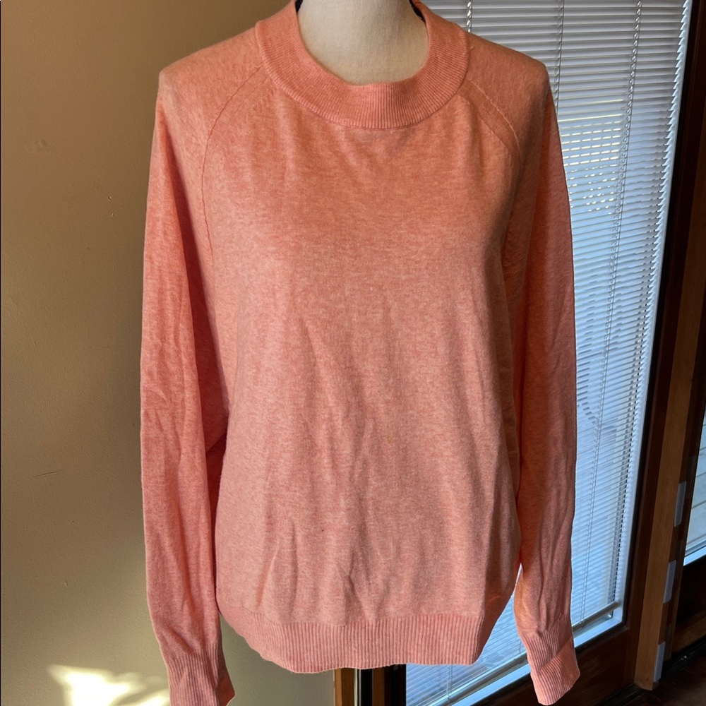 a new day Coral Crew Neck Sweater